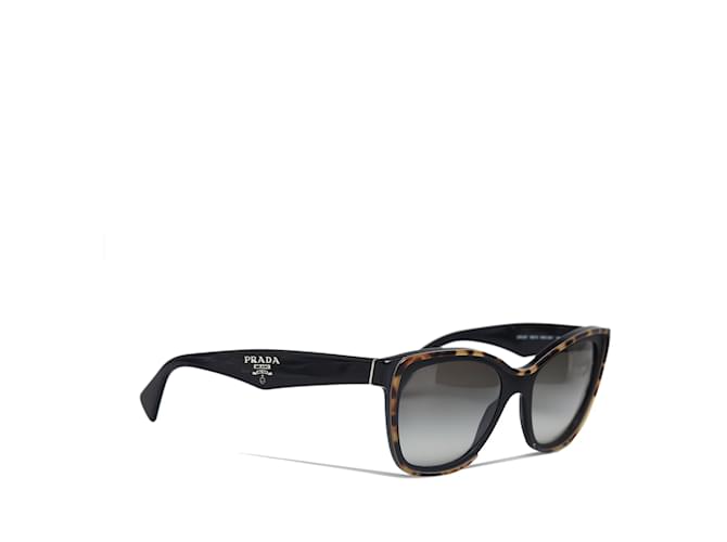Black Prada Baroque Round Sunglasses  ref.1151652