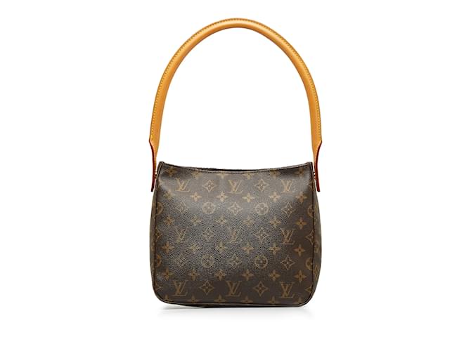 Brown Louis Vuitton Monogram Looping MM Shoulder Bag Leather  ref.1151745