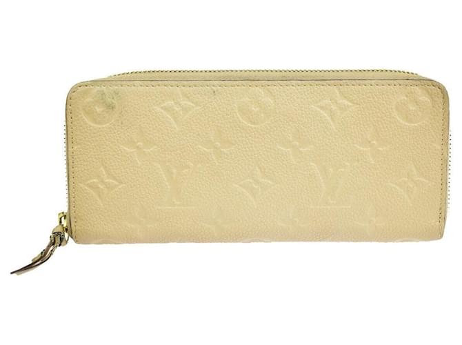 Louis Vuitton Clemence Bege Couro  ref.1151841