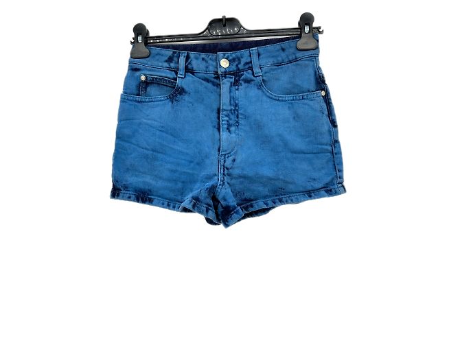 Stella Mc Cartney Bermuda Stella McCartney T.US 26 de algodão Azul