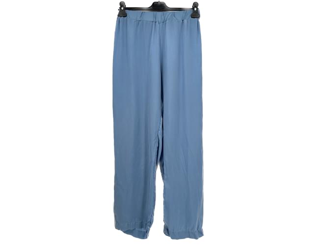 Autre Marque NON SIGNÉ / Pantalon NON SIGNÉ T.International S Coton Bleu  ref.1151981