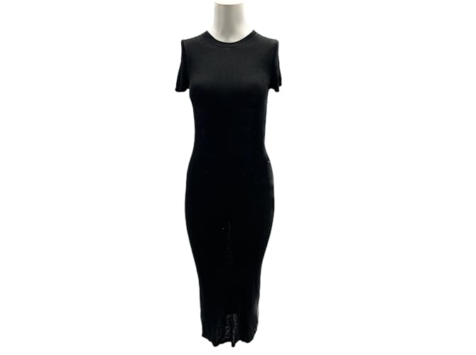 Autre Marque ST AGNI  Dresses T.International S Polyester Black  ref.1151991