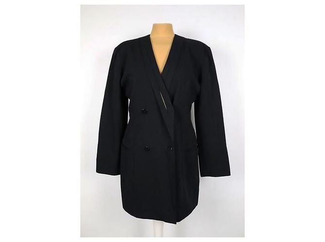 Marc Cain Black Wool Jacket M