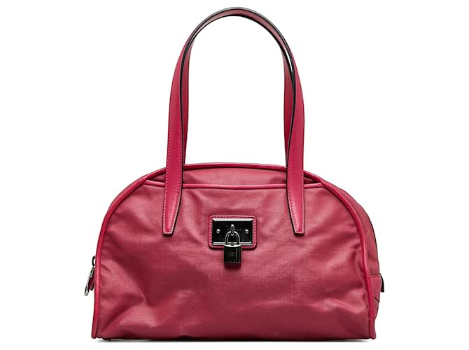 Loewe Pink Nylon Handbag Cloth  ref.1152072