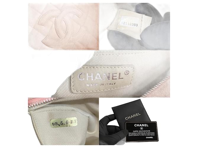 Chanel Pink Leather  ref.1152110