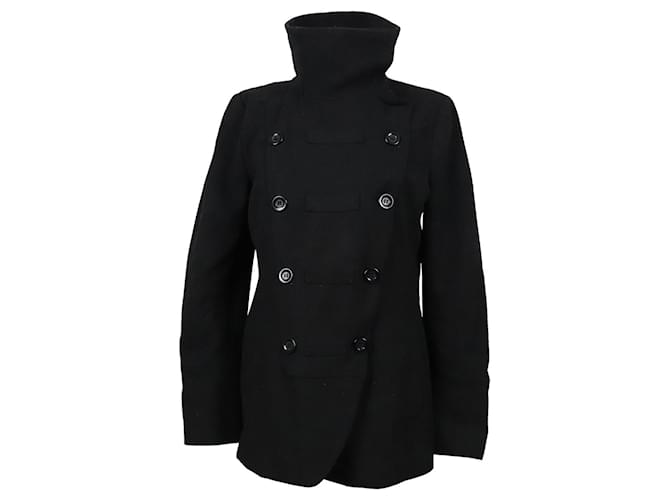 Marella Coats, Outerwear Black Polyester  ref.1152136