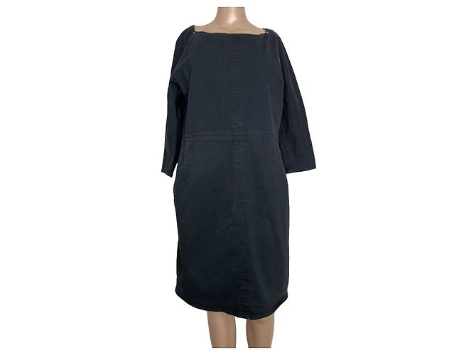 Schwarzes Denim Kleid von Bruuns Bazaar