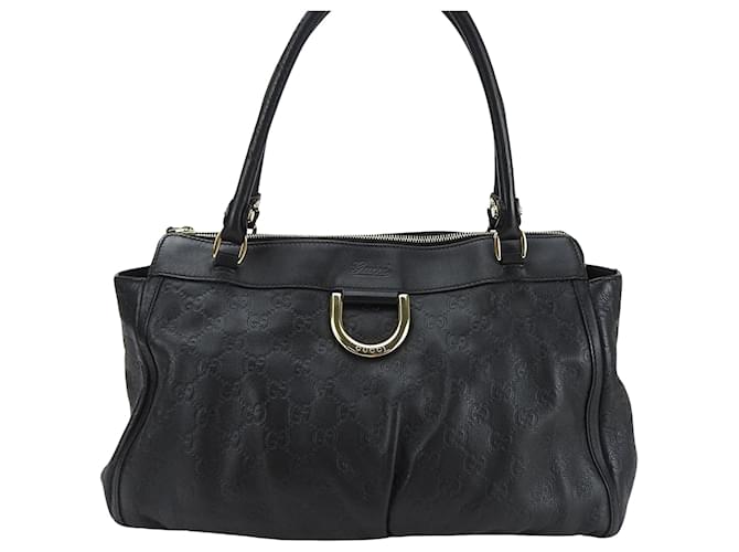 Gucci Guccissima Nero Pelle  ref.1152191