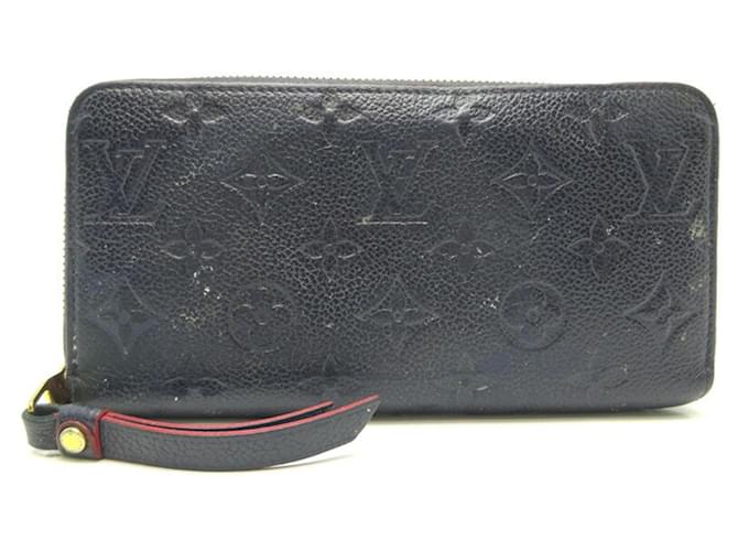 Louis Vuitton Portefeuille zippy Black Leather  ref.1152461