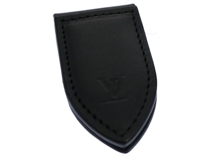 LOUIS VUITTON Pansu Abie Money Clip Leather Black M636360 LV Auth hs1677  ref.1152540