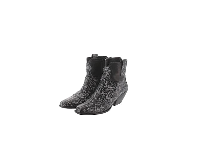 Mexicana Leather boots Black  ref.1152671