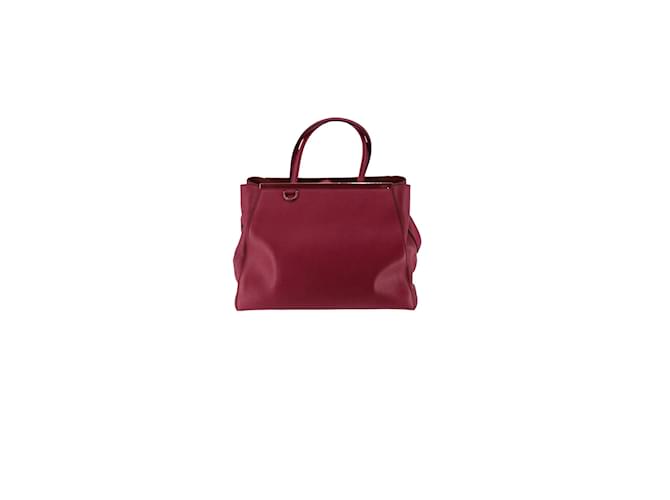2 Jours Fendi Leather Handbag Pink  ref.1152685