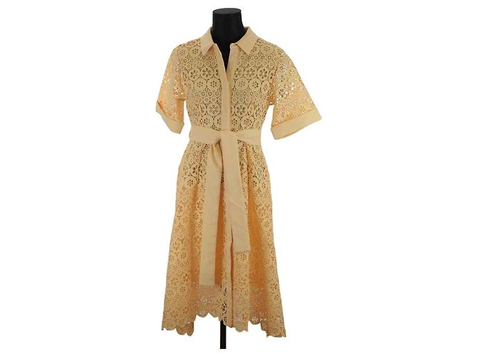 Maje Kleid mit Spitze