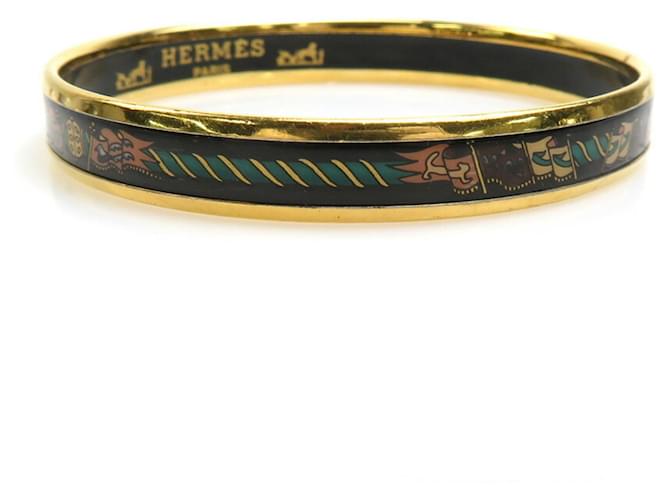 Hermès Ermete Nero Metallo  ref.1153485