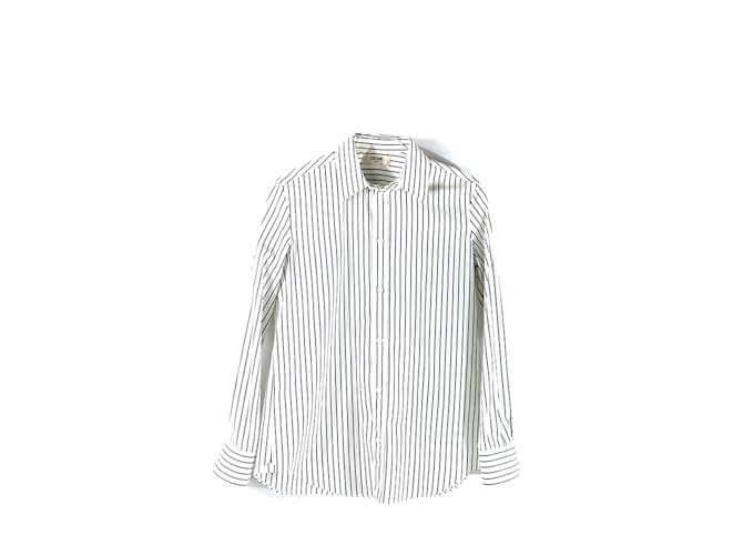 Céline T-shirt CELINE.fr 36 cotton Coton Blanc  ref.1153824
