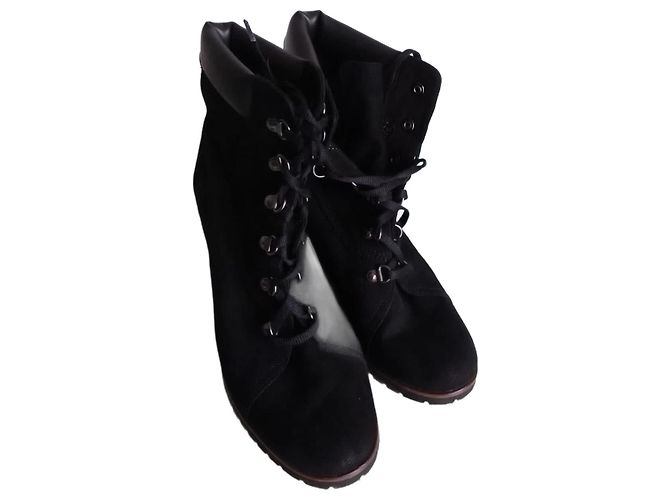 TIMBERLAND  Boots EU 39.5 Suede Black