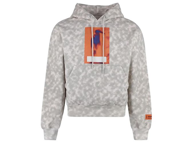 Heron Preston Hoodie Noise Censored Hero