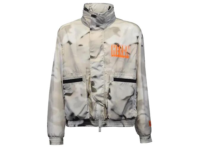 Heron Preston Windbreaker camouflage