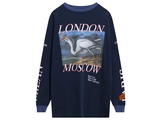 Heron Preston Langarm-Welttournee