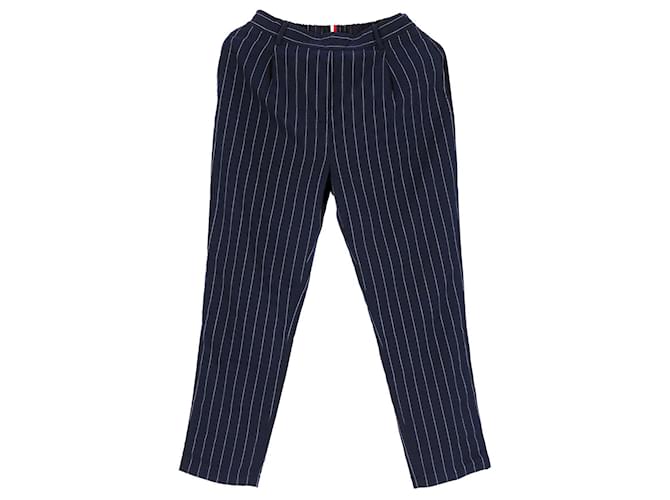 Tommy Hilfiger Womens Frankie Pull On Pant Navy blue Polyester  ref.1154215