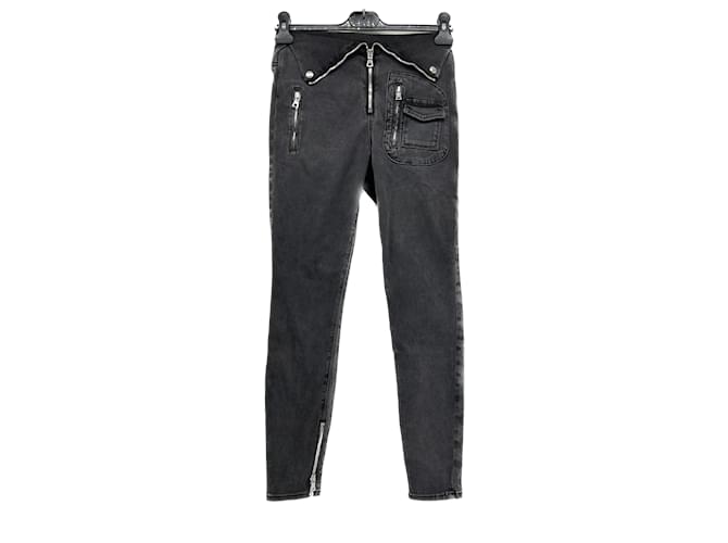 RTA  Jeans T.US 25 cotton Black  ref.1154384