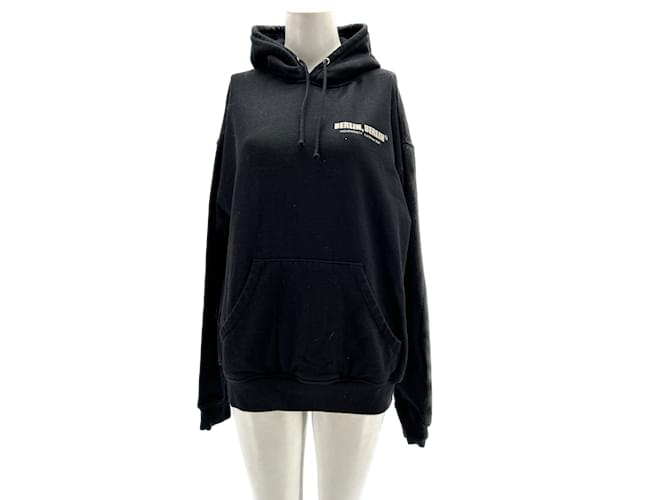 Autre Marque Non Signé / Unsigned knitwear T.International S Cotton Black  ref.1154390