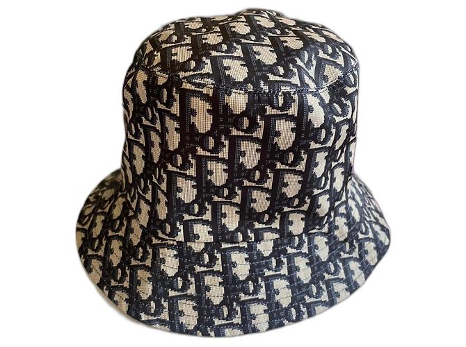 Dior Teddy Bob Hat Oblique Monogram Blue
