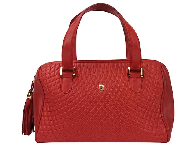 Bally Red Leather  ref.1154784