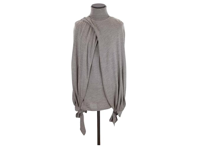 Givenchy Wollpullover Grau Wolle  ref.1155010