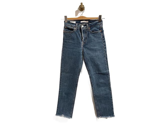 Jeans LEVI'S T.US 24 Algodón Azul 
