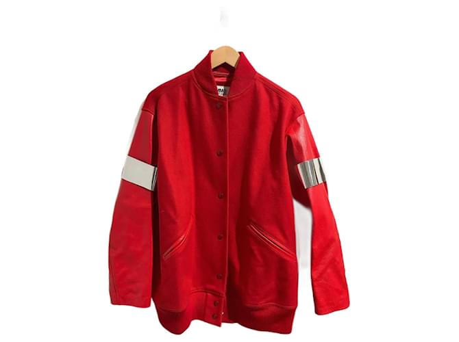 MAISON MARTIN MARGIELA  Jackets T.it 40 Wool Red  ref.1155065