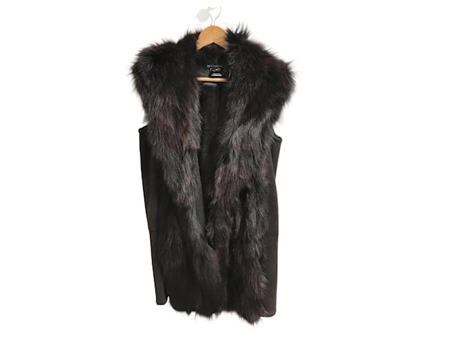 INES ET MARECHAL  Coats T.International M Fur Brown  ref.1155126