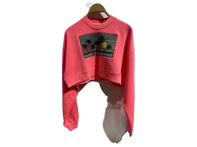 ALEXANDER WANG Tricot T-shirt.International XS Coton Rose  ref.1155145