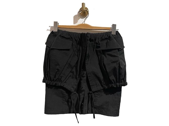 JACQUEMUS Saias T.FR 34 Algodão Preto