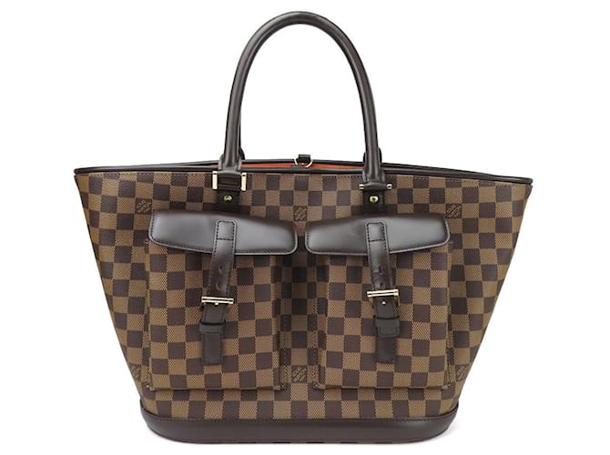 Louis Vuitton Manosque Toile Marron  ref.1155293