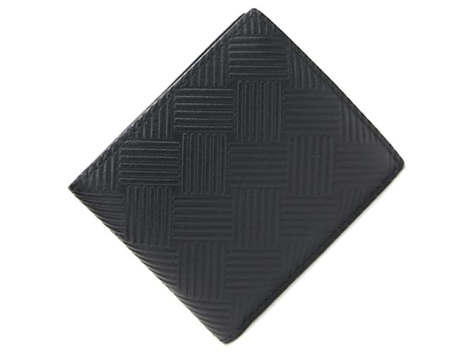 Bottega Veneta Intrecciato Black Leather  ref.1155389