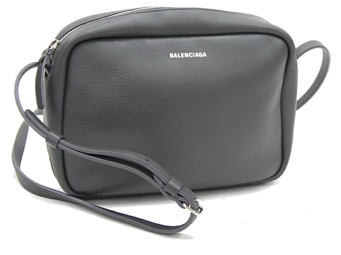 Balenciaga Camera Grey Leather  ref.1155493