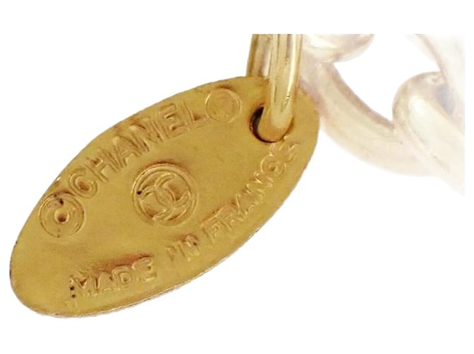 Chanel Dorado Chapado en oro  ref.1155551