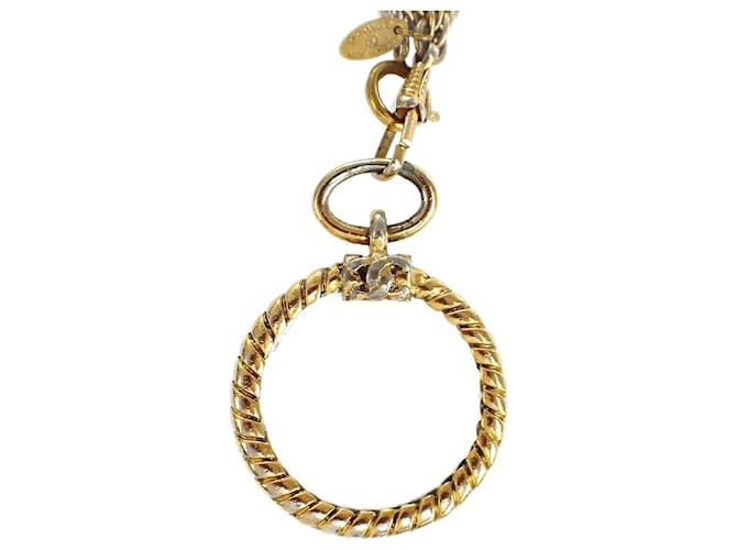 Chanel Dourado Banhado a ouro  ref.1155572