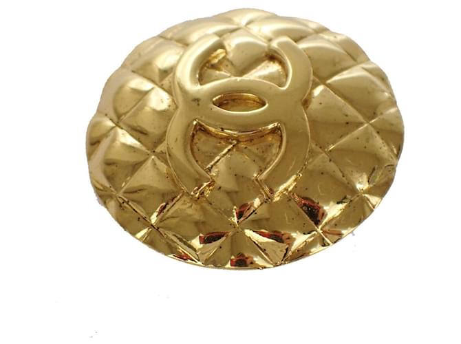 Chanel Dourado Banhado a ouro  ref.1155631
