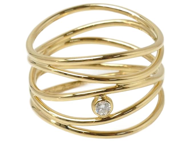 Tiffany & Co Wave Dourado Ouro amarelo  ref.1155707