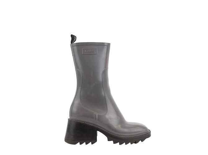 Chloé Botas grises Plástico