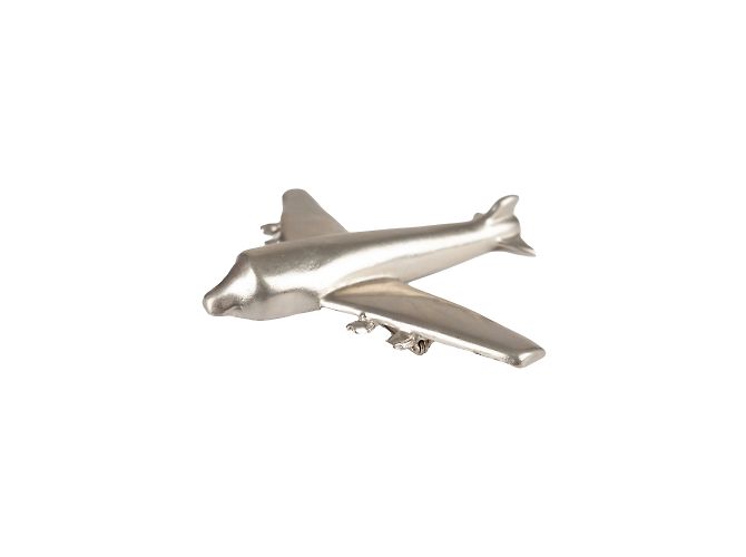 Spilla Krizia Aeroplano Argento