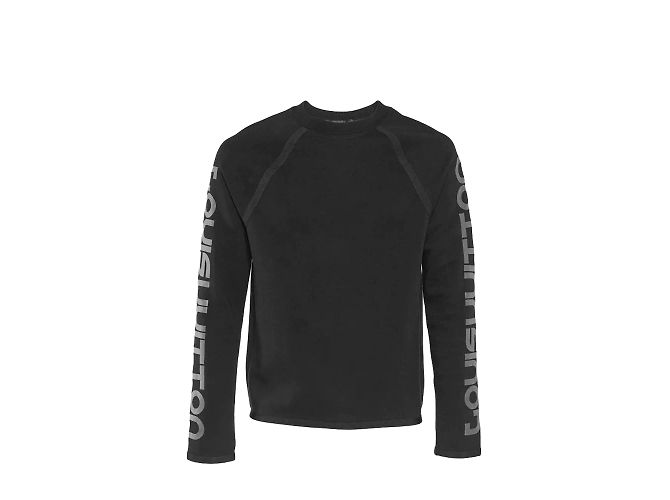 LOUIS VUITTON - Sweatshirt aus Baumwolle Malletier 1854 (M) Schwarz