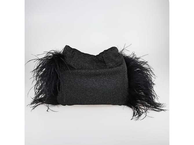 Autre Marque Black Clutch Bag Cloth  ref.1155822