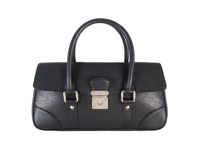 Black Louis Vuitton Epi Segur PM Handbag Leather  ref.1156031