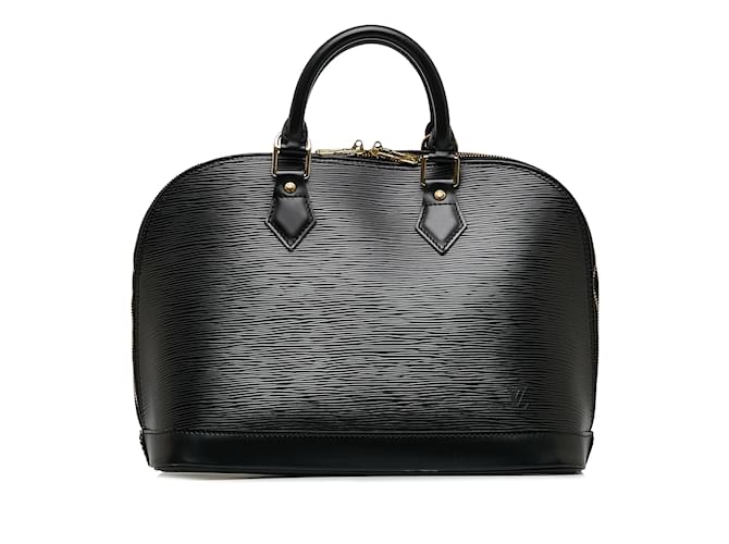 Black Louis Vuitton Epi Alma PM Handbag Leather  ref.1156034