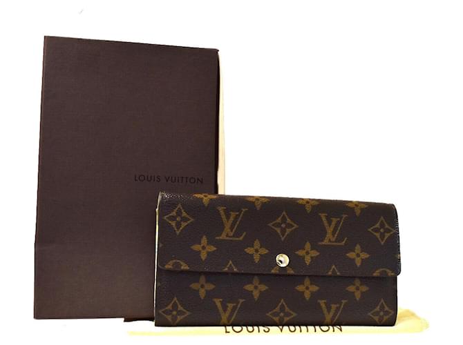 Louis Vuitton Portefeuille Sarah Braun Leinwand  ref.1156208