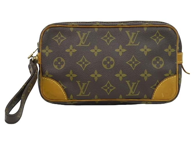 Louis Vuitton Marly Brown Cloth  ref.1156242