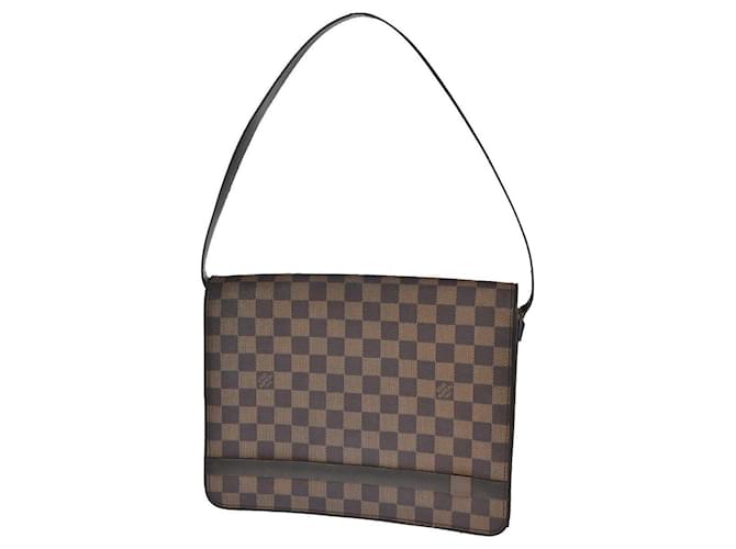 Louis Vuitton Tribeca Brown Cloth  ref.1156323